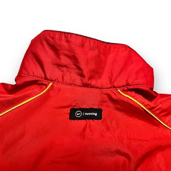 Nike Running Orange Half Zip Lightweight Designer Activewear Jacket - Womens XS - Picture 4 of 4